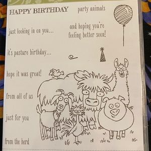 Stampin Up! From The Herd Stamp Set